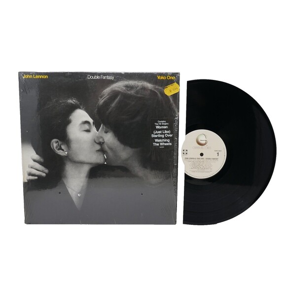 Geffen 1980 Double Fantasy by John Lennon Yoko Ono 12" LP Vinyl Record - Picture 2 of 9